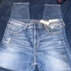 Plus Size Denim Jeggings